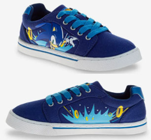 DSW Blue Mistitled Shoe Sonic Splash