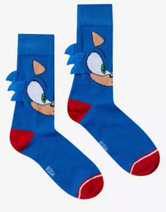 3D Face Crew Socks Hot Topic
