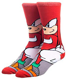 Knuckles Full Body Crew Socks