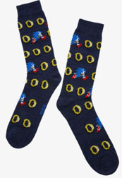 Ring Run Sonic Socks Hot Topic Crew