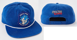 Speed King Snap-Back Blue Cap