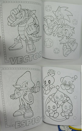 Coloring Kids 4 Pages