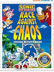 Race Against Chaos Sticker Activity Book