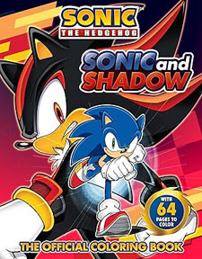 Sonic Shadow Spaziante Coloring Book