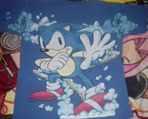 Dust Trail Slide Sonic Blue Tee