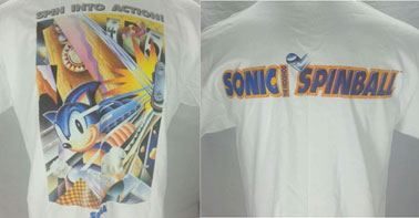 Spin into Action Promotional Spinball Shirt