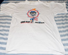 World Tour Genesis 1991 Promo Tee