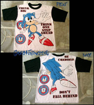 Many Slogans Sonic T-shirt