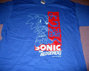 Japan Name Blue Sonic Tee