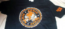 Movin' with the Quickness Sonic logo shirt