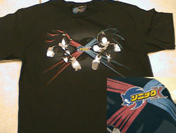 Sonic Vs. Shadow Powder Ink Shirt