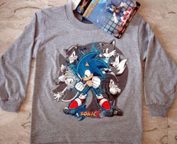 Long Sleeve gray w/toy