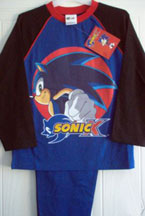 Sonic Pajamas Photo