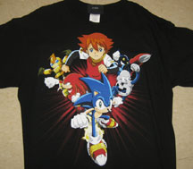Chris Emerl Robots Run Sonic Shirt