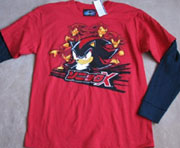 Shadow Red Long Sleeve Mutli Variant Shirt