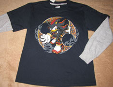 Celtic circle flames Shadow double tee