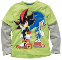 Next Direct Sonic & Shadow Long Sleeve
