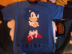 Classic Style Sonic Pixel Long Sleeve