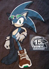 Graphic detail of Sonic Riders Art