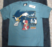 Running Sonic & portrait panels tee