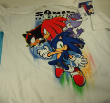 Sonic Blaze Knuckles Shadow Tee