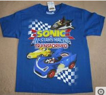Allstars Racing Transformed Blue Shirt