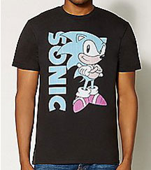 Spencers 2017 Arm Cross Sonic Black Tee