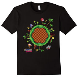 Around The World Black Tee