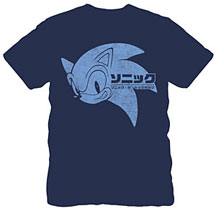 Blue Japan Name Face Tee