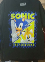 CG Sonic & Tails Split Square Kids tee