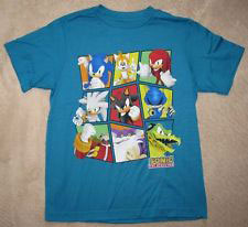 Turquoise Character Group Tee