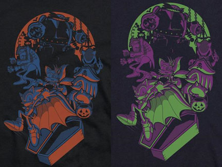 Halloween Sonic Dress Up Spooky Tees