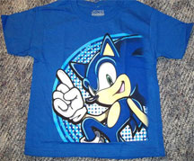Corner Circle Sonic Kids Tee