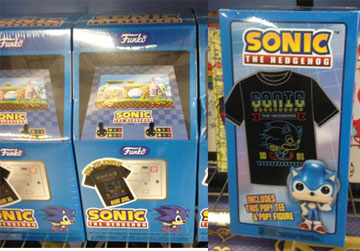 Funko Pop Toy Tee Combo Arcade Box
