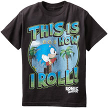 Green Hill How I Roll Slogan Tee