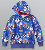 Full photo of Sonic Knuckles Blue Hoodie