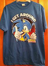 I Get Around Blue Modern Sonic Tee