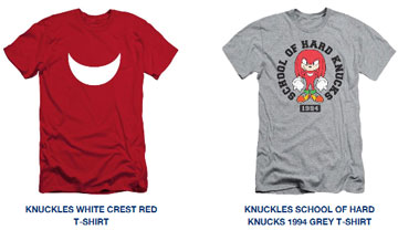 2 Knuckles Theme Tee Shirts