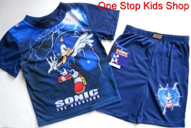 Lightening Theme Sonic Summer PJs