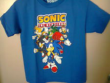 Multi-character Blue Modern Tee