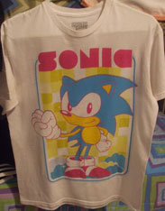 Pink Yellow Retro Classic Style Sonic