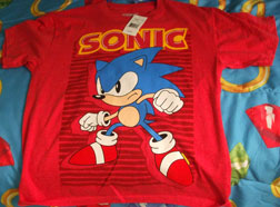 Red Stripe Classic Style Wal Mart Tee
