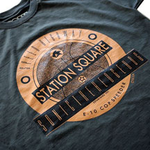 Station Square Basketball Logo Tee