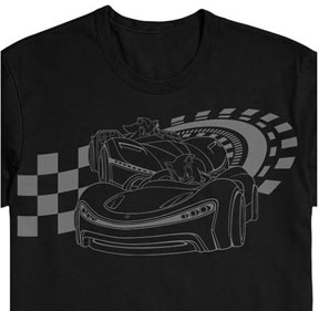 TSR Racing Sonic Shadow Cars Tee