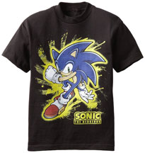 Yellow Splash-Out Sonic Shirt