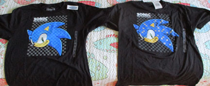 2 Shirts Silver Square Variants