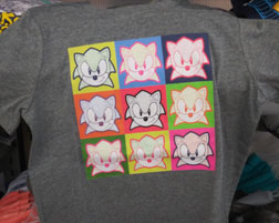 Old Navy 9 Colors Faces Sonic Tee