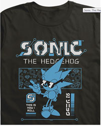 Cool Sonic Circuit Roll HT Tee