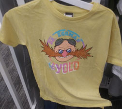 Dr Eggman Yolo Yellow Tee