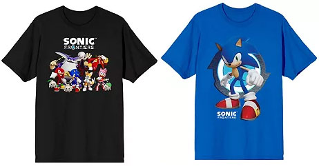 Sonic Frontiers 2 Adults Tee Shirts